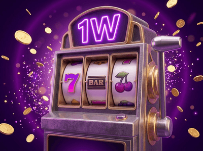 Luxury magical fantasy casino environment with purple neon accents
